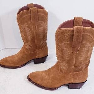 Tecovas Women's Size 8.5B ~ The Josie~ Sienna Suede Cowboy Western Boots